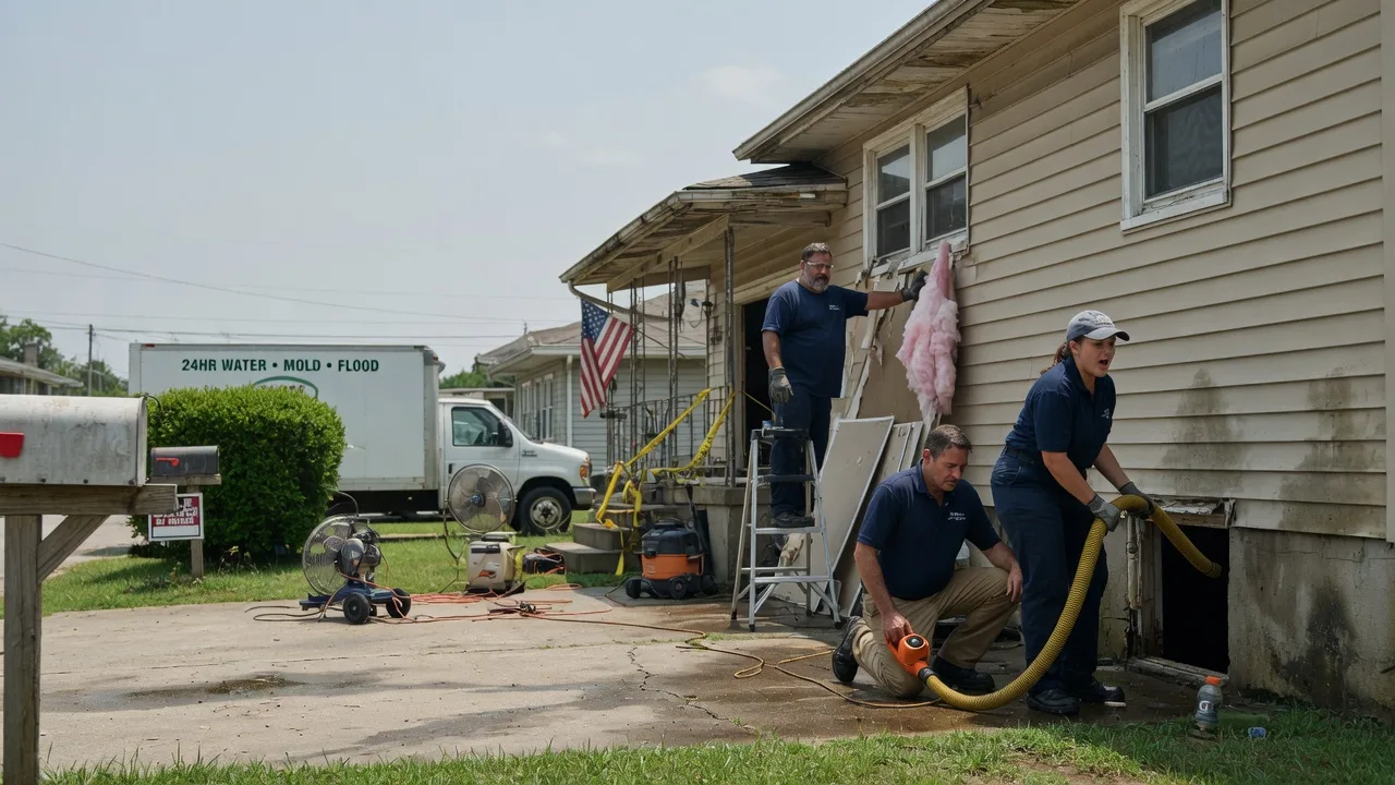Water Damage Repair in Forest City, IL near me